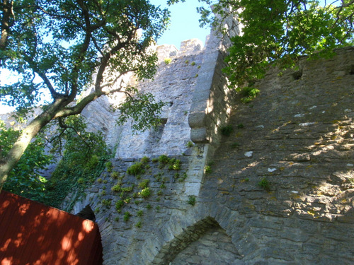 Visby city wall/fortress.